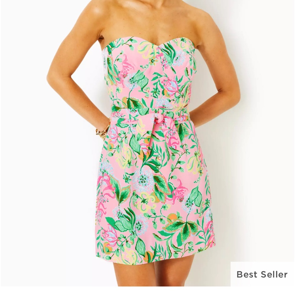 Lily Pulitzer Kylo Strapless Skirted Romper